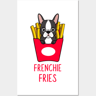 Frenchie fries Posters and Art